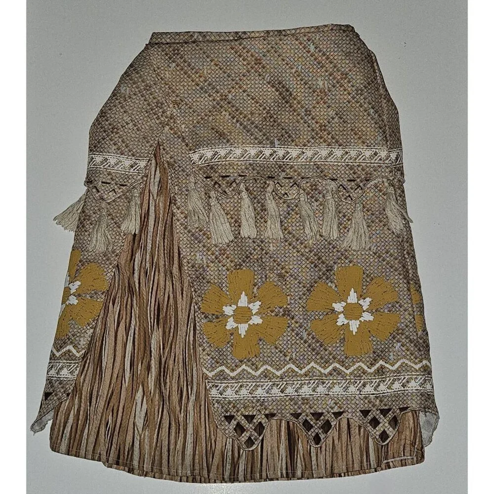 Disney Store Moana Halloween Costume Cosplay SKIRT ONLY Girls 5/6